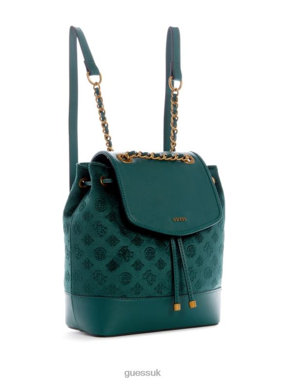 GUESS Women Inia Backpack Green Bags V28V63227
