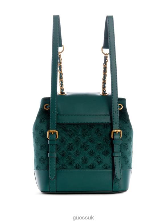 GUESS Women Inia Backpack Green Bags V28V63227