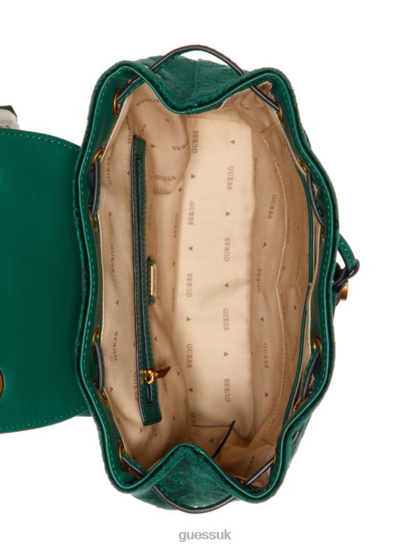 GUESS Women Inia Backpack Green Bags V28V63227