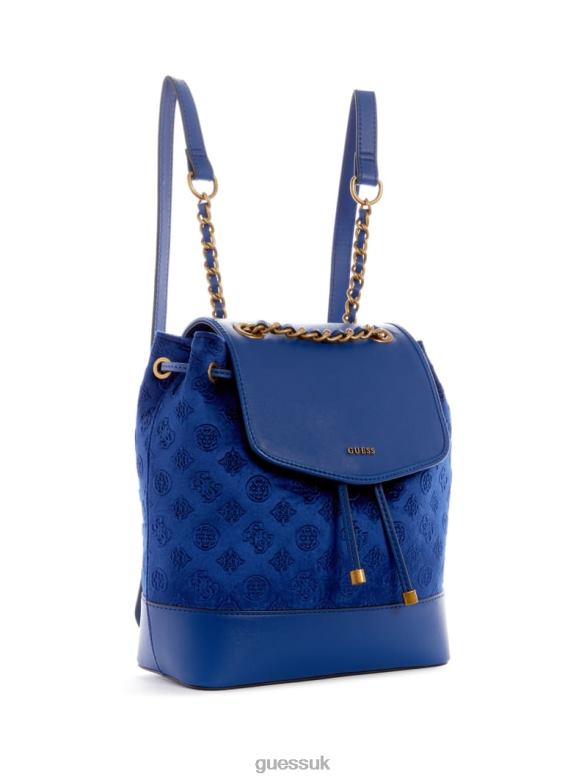 GUESS Women Inia Backpack Navy Bags V28V63219