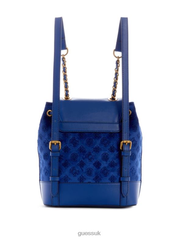 GUESS Women Inia Backpack Navy Bags V28V63219