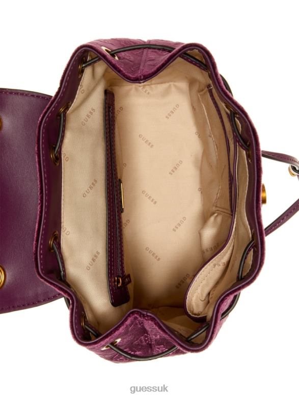 GUESS Women Inia Backpack Plu Bags V28V63225