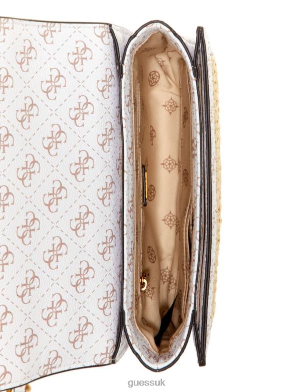 GUESS Women Abey Crossbody Bag Bleu/New Rinse Wash Bags V28V62988