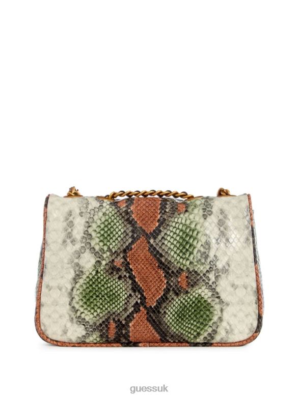 GUESS Women Becci Mini Convertible Bag Sage Multi Bags V28V62803