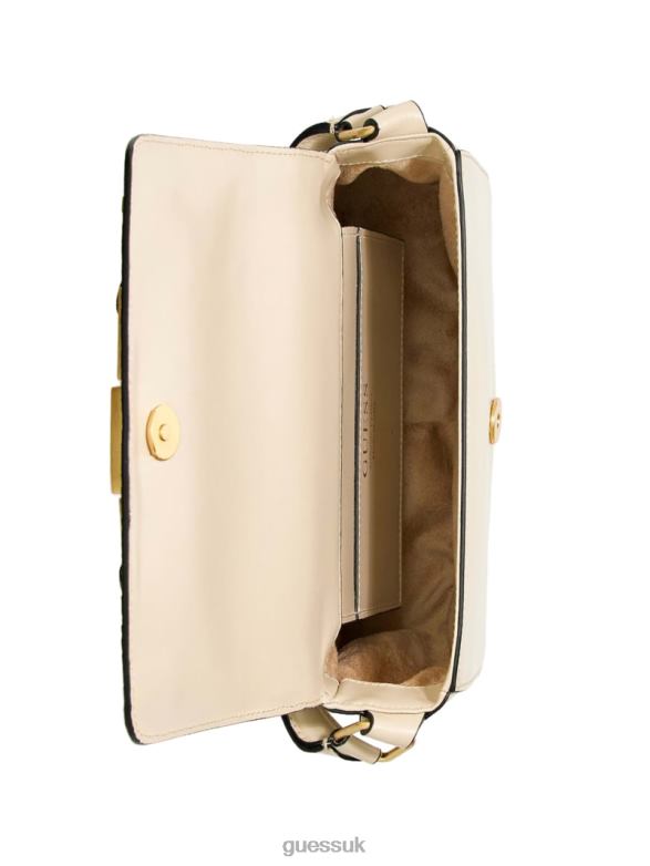 GUESS Women Cristina Small Leather Crossbody Multi Bags V28V62850