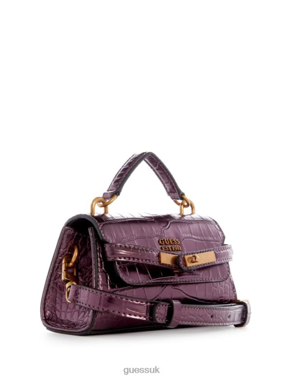 GUESS Women Enisa Micro Mini Crossbody Plu Bags V28V62923