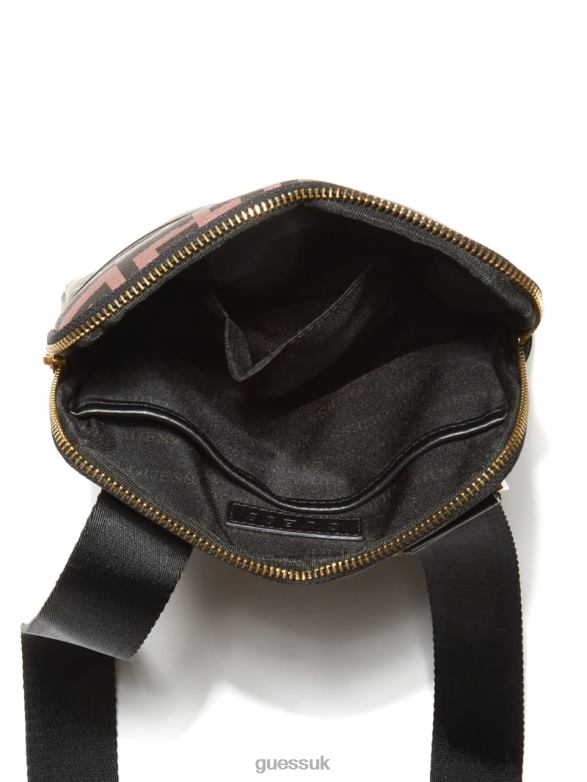 GUESS Women Escape Flat Crossbody Brown Bags V28V63258