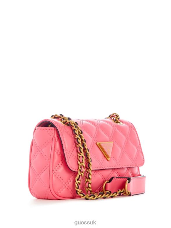 GUESS Women Giully Mini Convertible Crossbody Watermelon Bags V28V62943