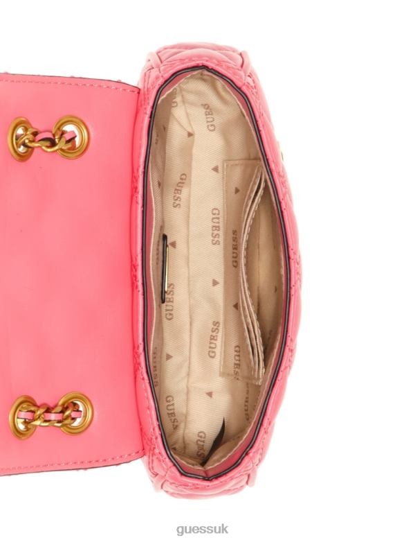 GUESS Women Giully Mini Convertible Crossbody Watermelon Bags V28V62943