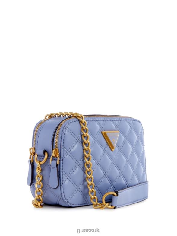 GUESS Women Giully Quilted Camera Crossbody Wisy Bags V28V62794