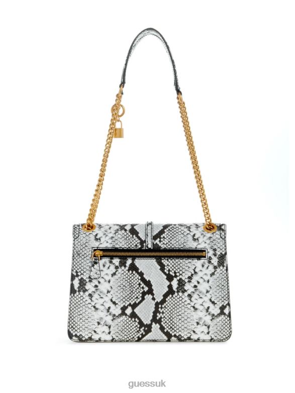 GUESS Women James Python Convertible Bag White Bags V28V62946