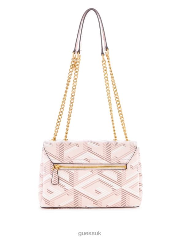 GUESS Women Montreal G Cube Convertible Crossbody Pearl Bags V28V62777