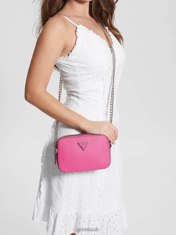 GUESS Women Noelle Camera Crossbody Watermelon Bags V28V62852