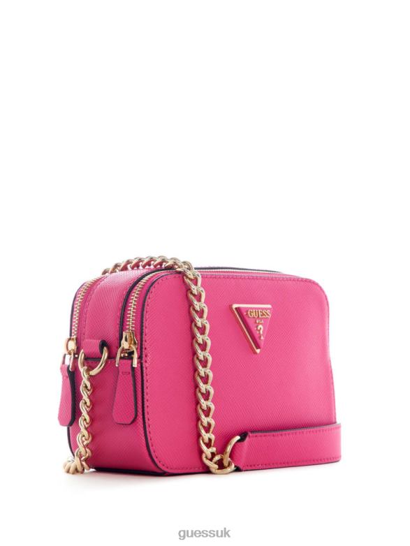 GUESS Women Noelle Camera Crossbody Watermelon Bags V28V62852
