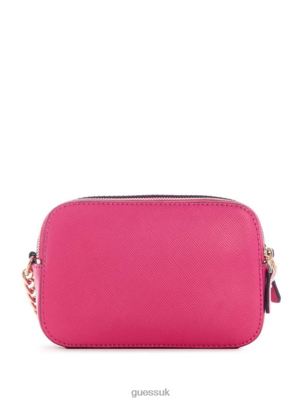 GUESS Women Noelle Camera Crossbody Watermelon Bags V28V62852