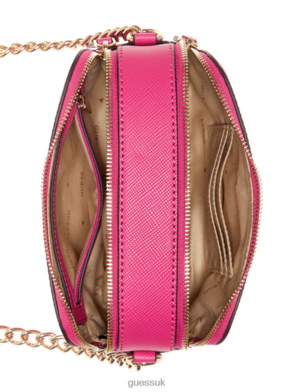 GUESS Women Noelle Camera Crossbody Watermelon Bags V28V62852