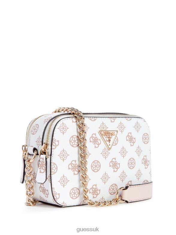 GUESS Women Noelle Peony Logo Camera Crossbody Willow Bags V28V62857