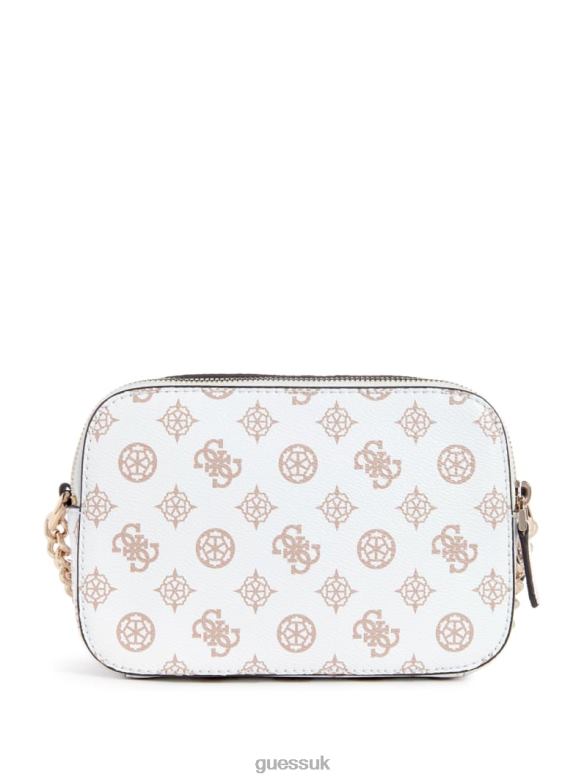 GUESS Women Noelle Peony Logo Camera Crossbody Willow Bags V28V62857