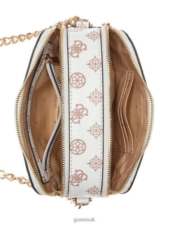 GUESS Women Noelle Peony Logo Camera Crossbody Willow Bags V28V62857
