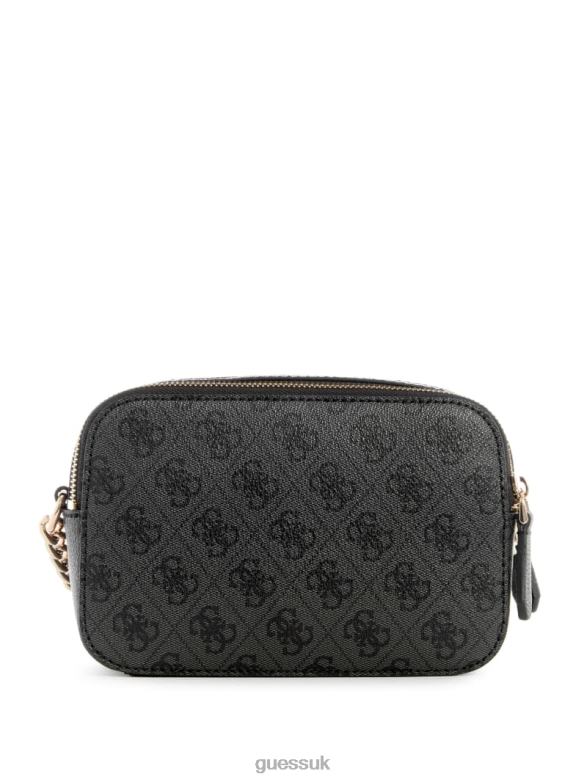 GUESS Women Noelle Quatto G Camera Crossbody Cloud Wash Bags V28V62785