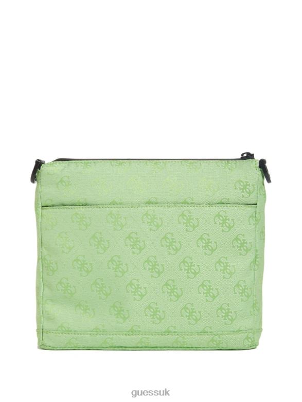 GUESS Women Vezzola Nylon Crossbody Green Bags V28V63248