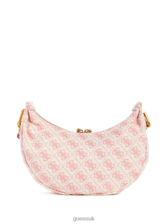 GUESS Women Shemara Mini Hobo Bag Orange/Marmalade Bags V28V63045
