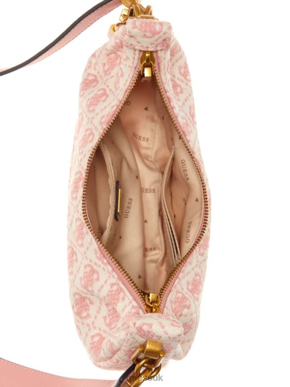 GUESS Women Shemara Mini Hobo Bag Orange/Marmalade Bags V28V63045