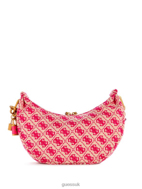 GUESS Women Shemara Mini Hobo Bag Vert/Malibu Lime Bags V28V63034