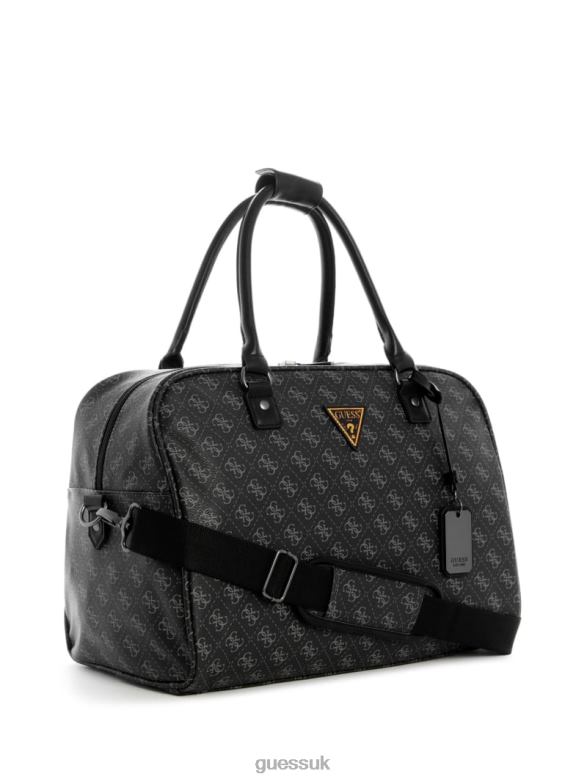 GUESS Women Hemingway Duffle Bag Coal Multi Bags V28V63223