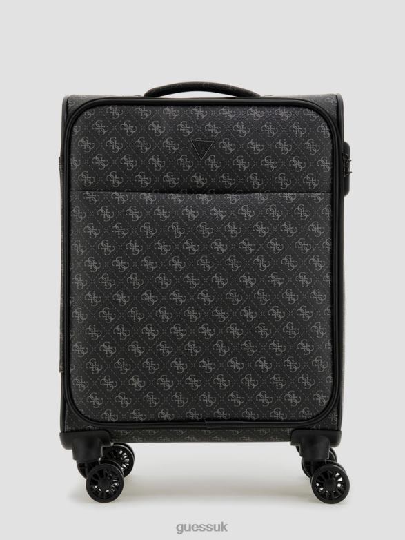 GUESS Women Vezzola Cabin Trolley Travel Bag Dark Artic Blue Bags V28V63173