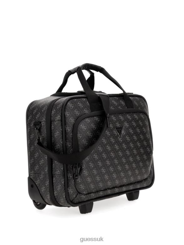 GUESS Women Vezzola Pilot Trolley Travel Bag Dark Artic Blue Bags V28V63169
