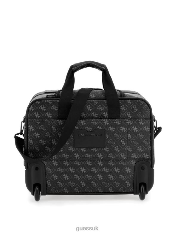 GUESS Women Vezzola Pilot Trolley Travel Bag Dark Artic Blue Bags V28V63169