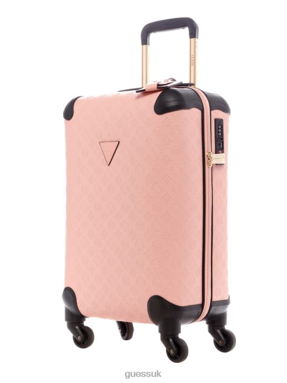 GUESS Women Wilder 4-Wheel Suitcase Bright Pink Bags V28V63237
