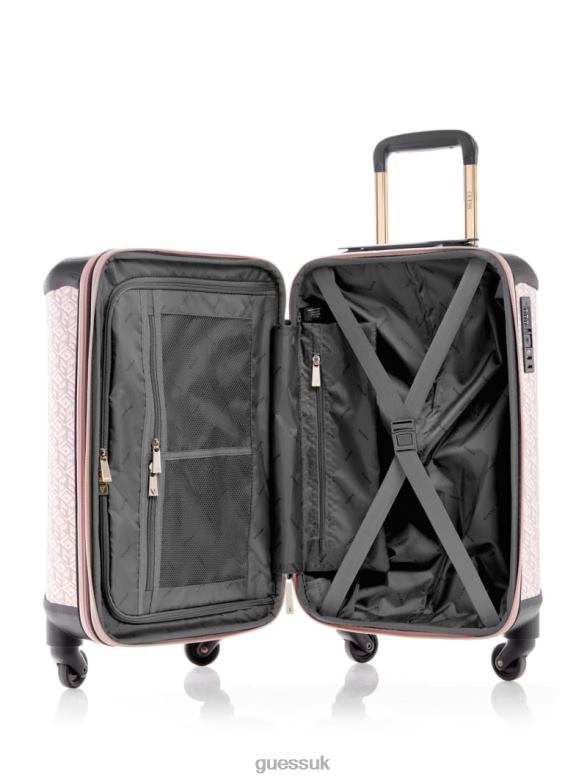 GUESS Women Wilder G Cube 4-Wheel Suitcase Bleu/Palermo Wash Bags V28V63186