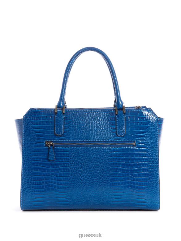 GUESS Women Raffie Carryall Royal Blue Bags V28V63323
