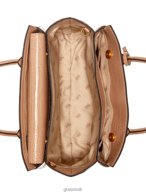 GUESS Women Enisa High Society Satchel Camo Bags V28V63284