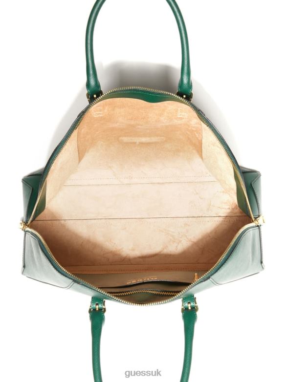 GUESS Women Lady Luxe Dome Satchel Bark Bags V28V63283