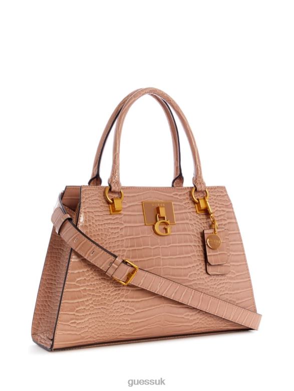 GUESS Women Stephi Girlfriend Satchel Camo Bags V28V63297