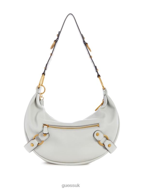 GUESS Women Natalya Hobo White Bags V28V63023