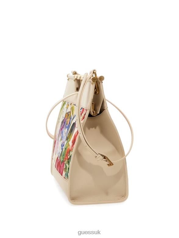 GUESS Women Alia Printed Tote Paper Bags V28V63085