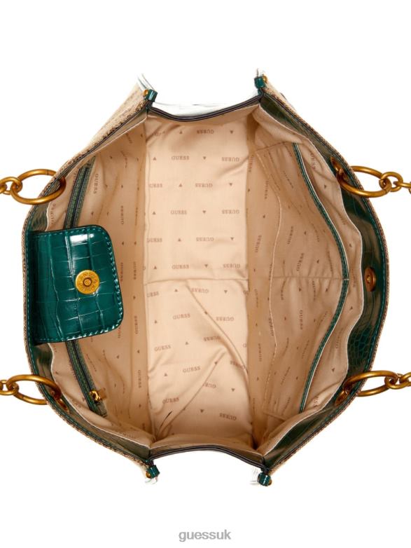 GUESS Women Aviana Tote Lgre Bags V28V63100