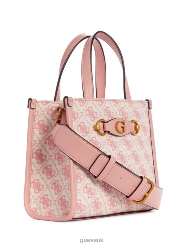 GUESS Women Izzy Mini Tote Orange/Marmalade Bags V28V63315