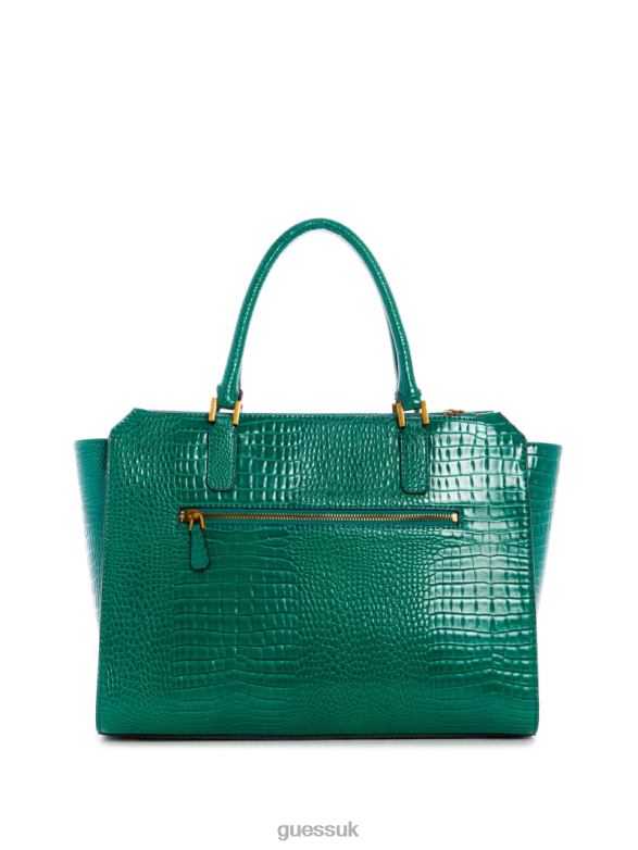 GUESS Women Raffie Carryall Green Bags V28V63321