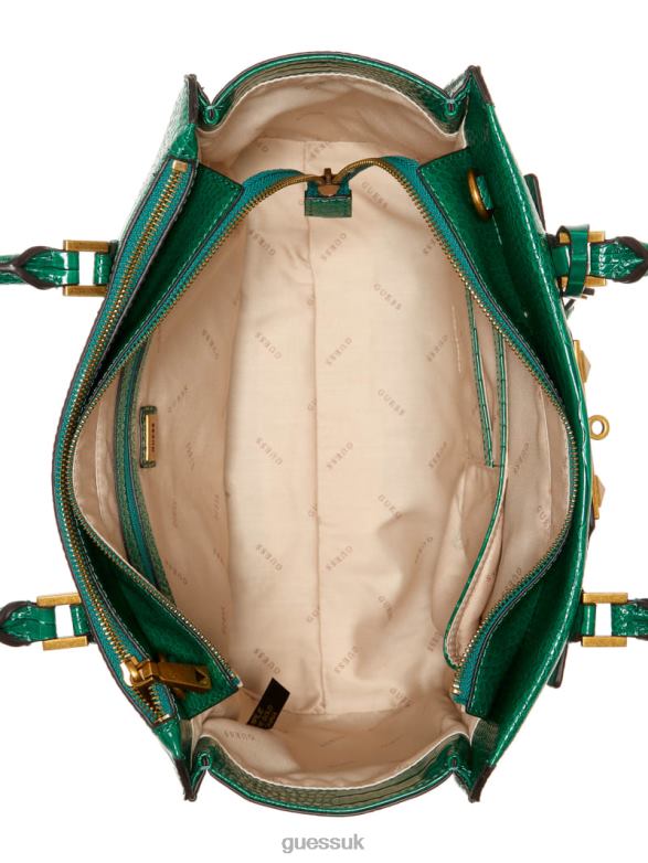 GUESS Women Raffie Carryall Green Bags V28V63321