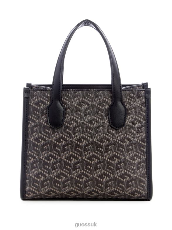 GUESS Women Silvana Mini Totes Chief Green Bags V28V62788