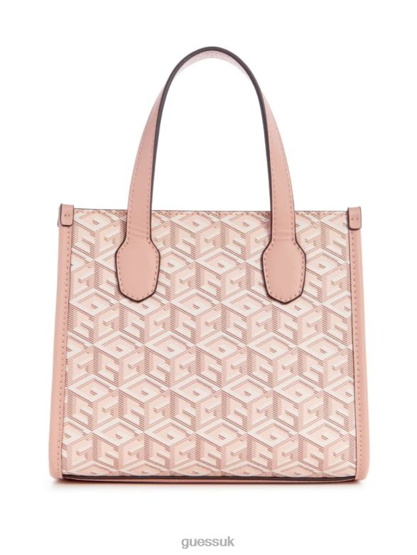 GUESS Women Silvana Mini Totes Pearl Bags V28V62776