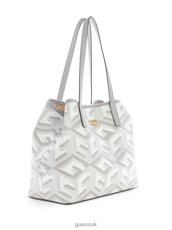 GUESS Women Vikky G Cube Tote Steel Bags V28V63073