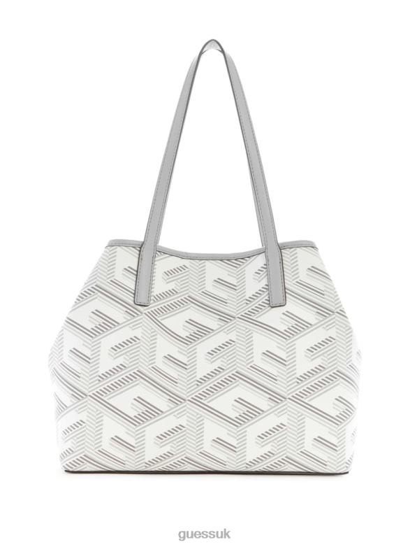GUESS Women Vikky G Cube Tote Steel Bags V28V63073