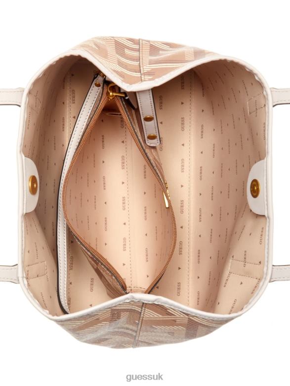 GUESS Women Vikky G Cube Tote Topanga Wash Bags V28V63067