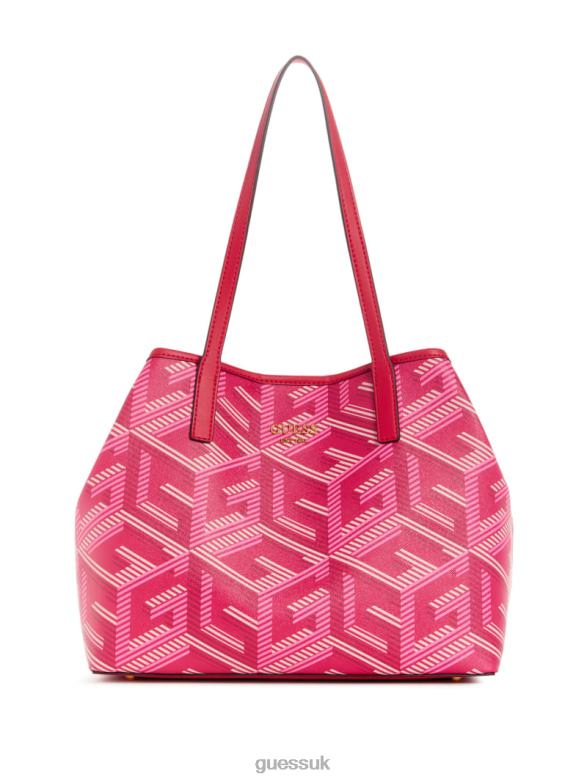 GUESS Women Vikky G Cube Tote Vert/Malibu Lime Bags V28V63068